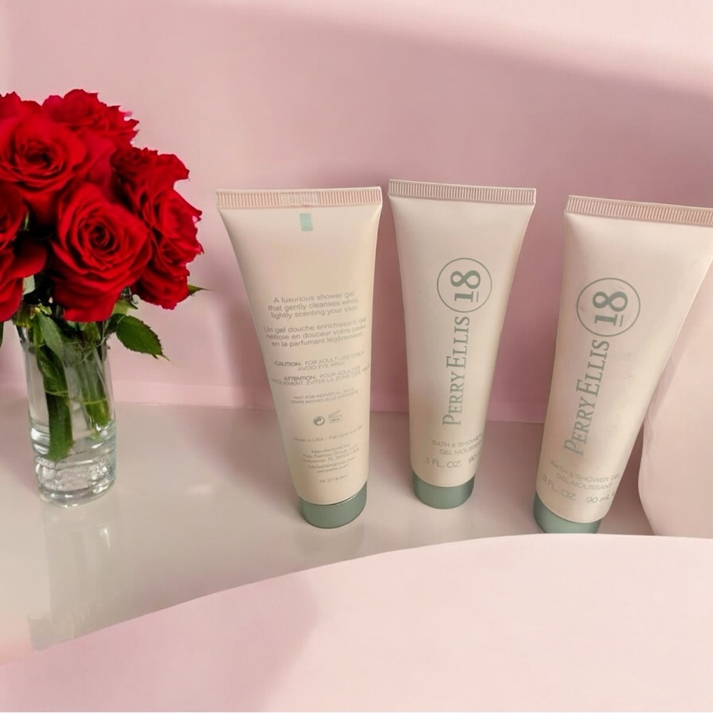 Perry Ellis 18 Shower Gel 3 oz New